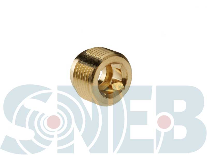 SNEB DECOLLETAGE - Fabricant d'entretoises en laiton Ø 8 mm pour le secteur de la connectique.